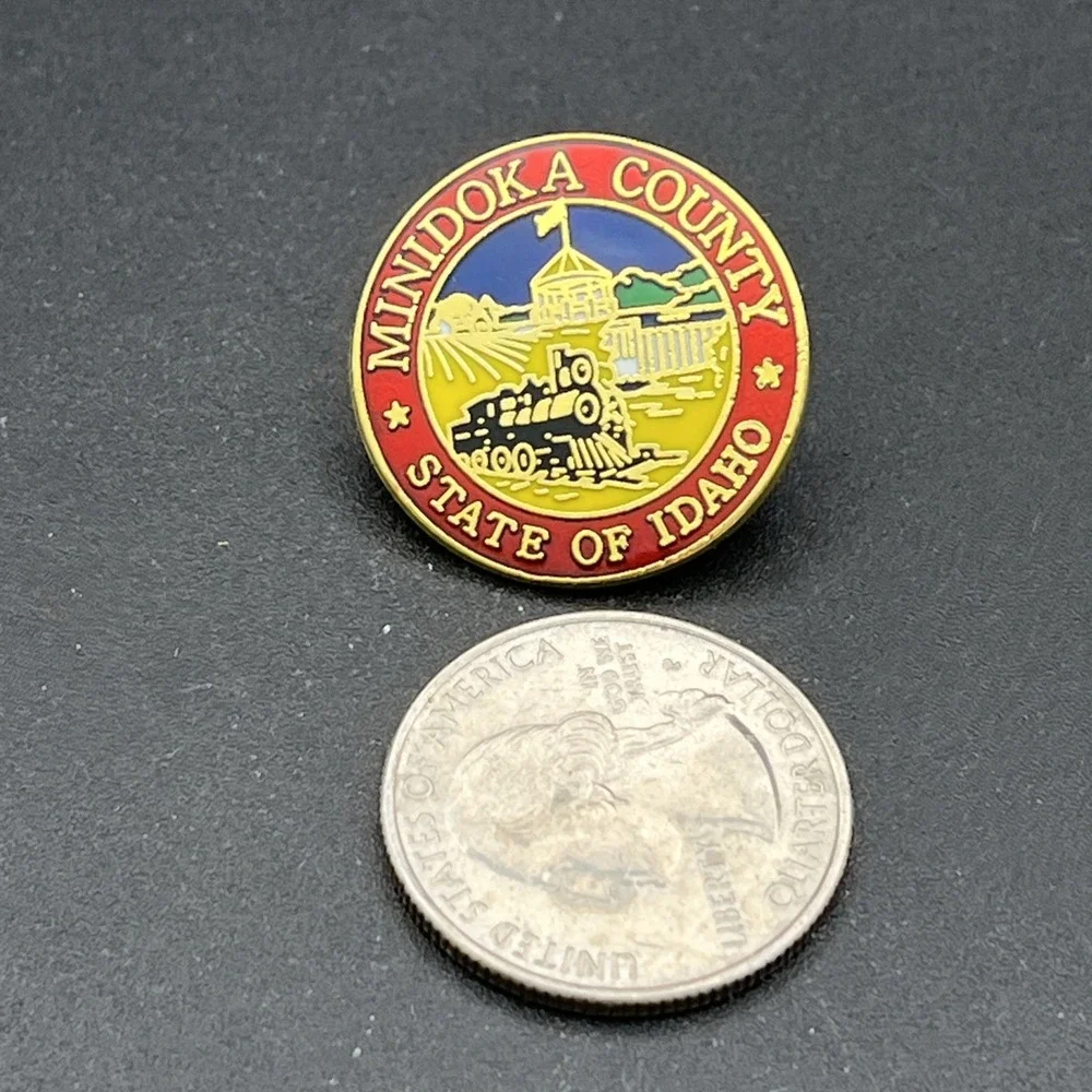 Minidoka County State‎ Of Idaho Lapel Hat Pin
